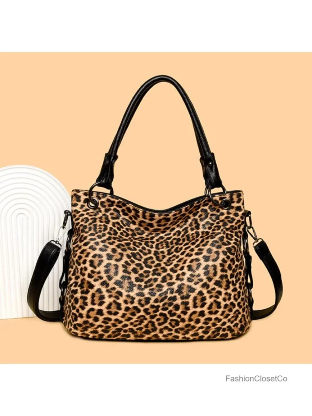 Vegan Leather Hobo Bag for Women Large Faux Leather Tote Shoulder Purse